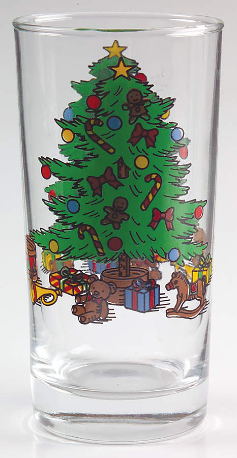 Holiday Hostess (Trim, Gold Band) 10 Oz Glassware Cooler by Tienshan-1