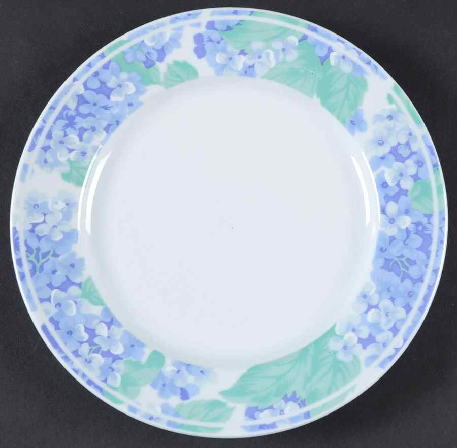 Hydrangea Salad Plate by Tienshan-1