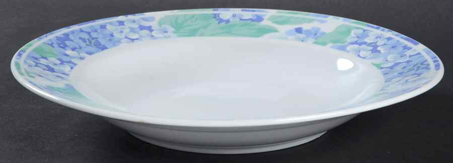 Hydrangea Large Rim Soup Bowl by Tienshan-1