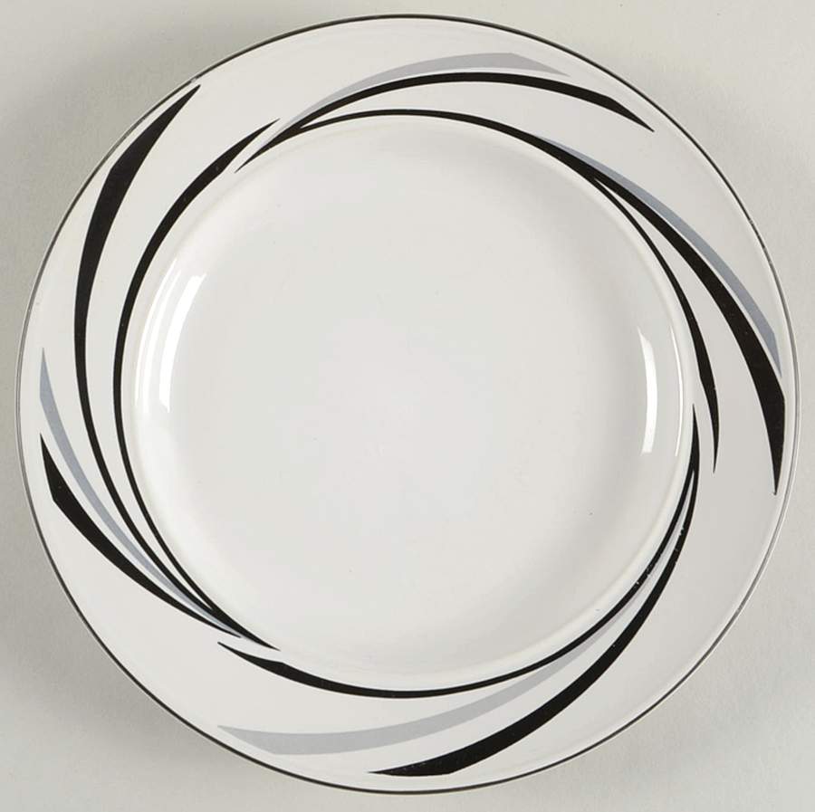 Infinity Salad Plate by Tienshan-1