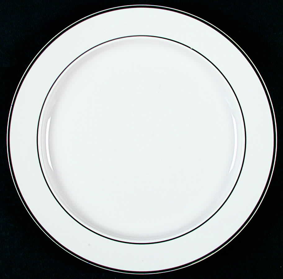 Intro Hunter Green Dinner Plate by Tienshan-1