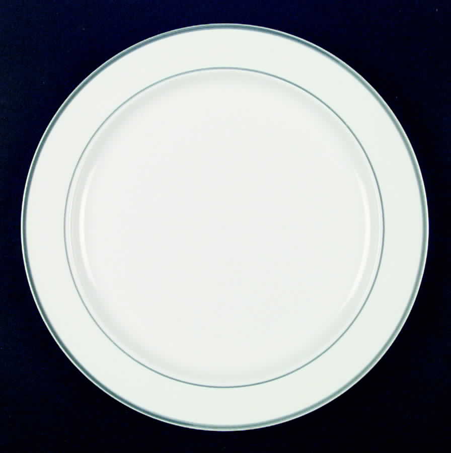 Intro Grey (Pewter) Dinner Plate by Tienshan-1