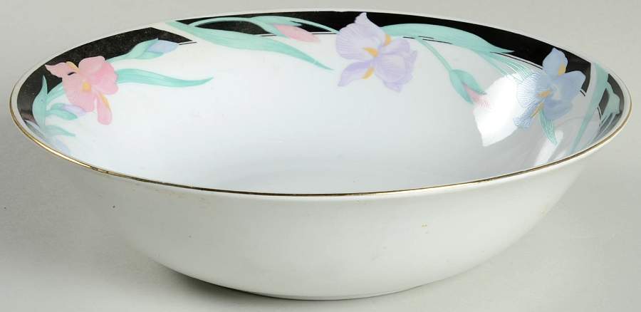 Isabella 9" Round Vegetable Bowl by Tienshan-1