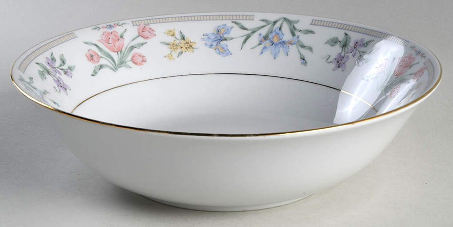 Jardin 9" Round Vegetable Bowl by Tienshan-1