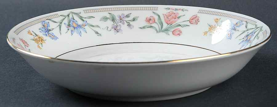 Jardin Coupe Soup Bowl by Tienshan-1