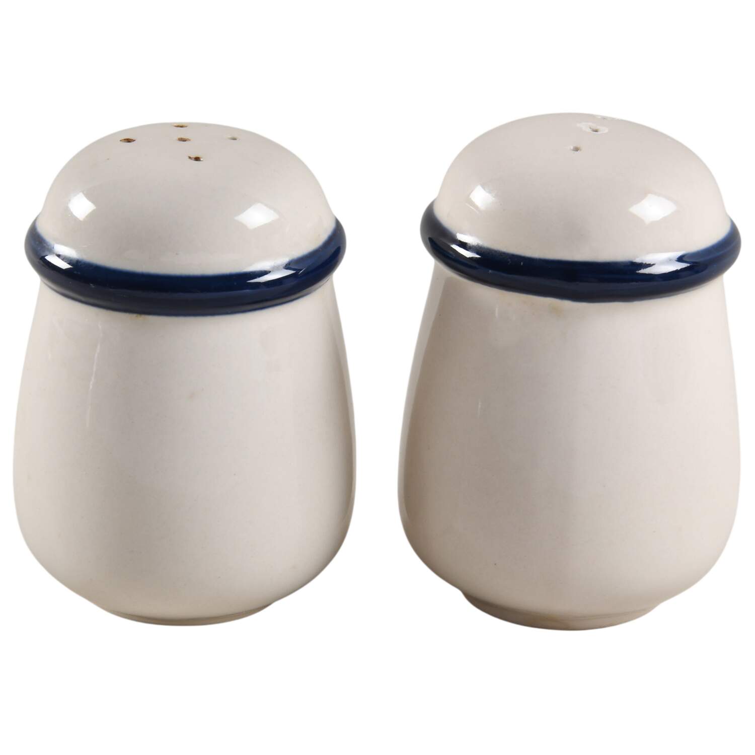 Kitchen Basics Cobalt (Coupe) Salt & Pepper Set by Tienshan-1