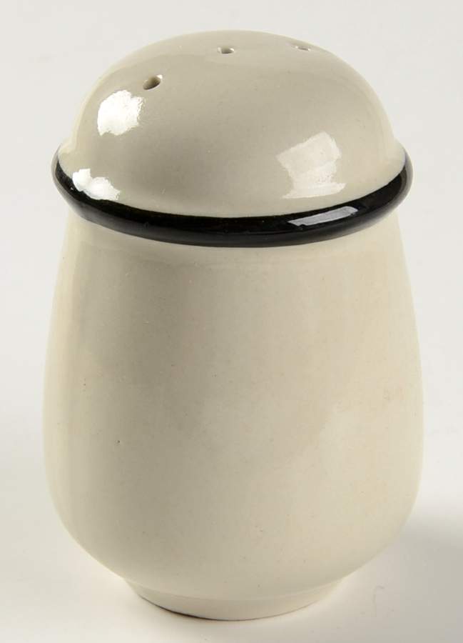 Kitchen Basics Black (Coupe) Salt Shaker by Tienshan-1