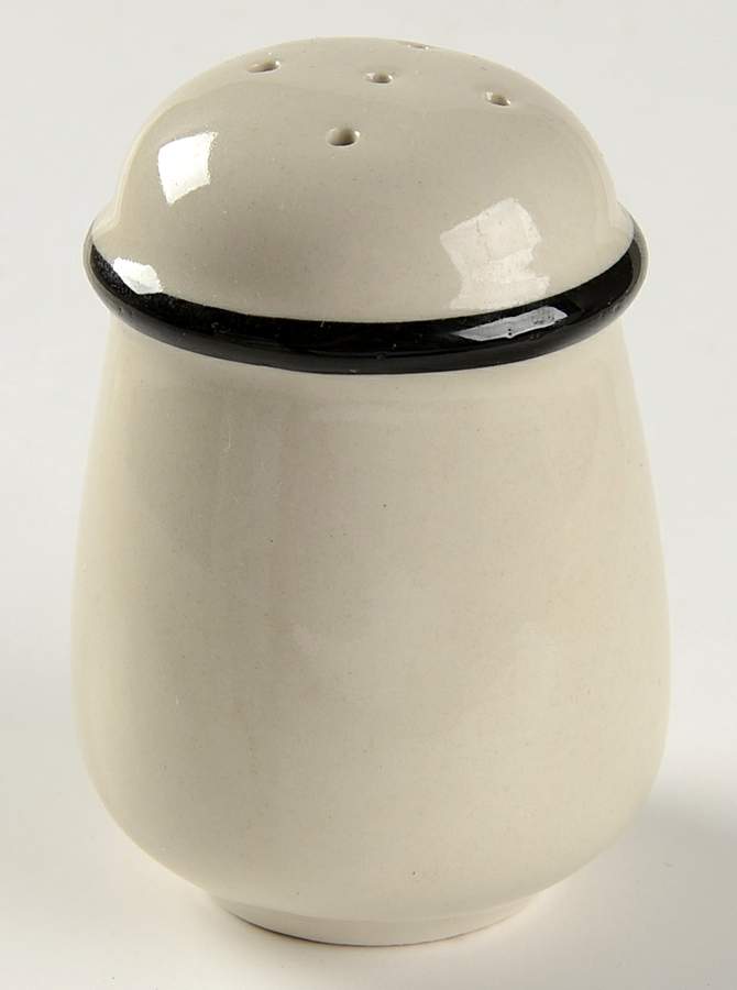 Kitchen Basics Black (Coupe) Pepper Shaker by Tienshan-1