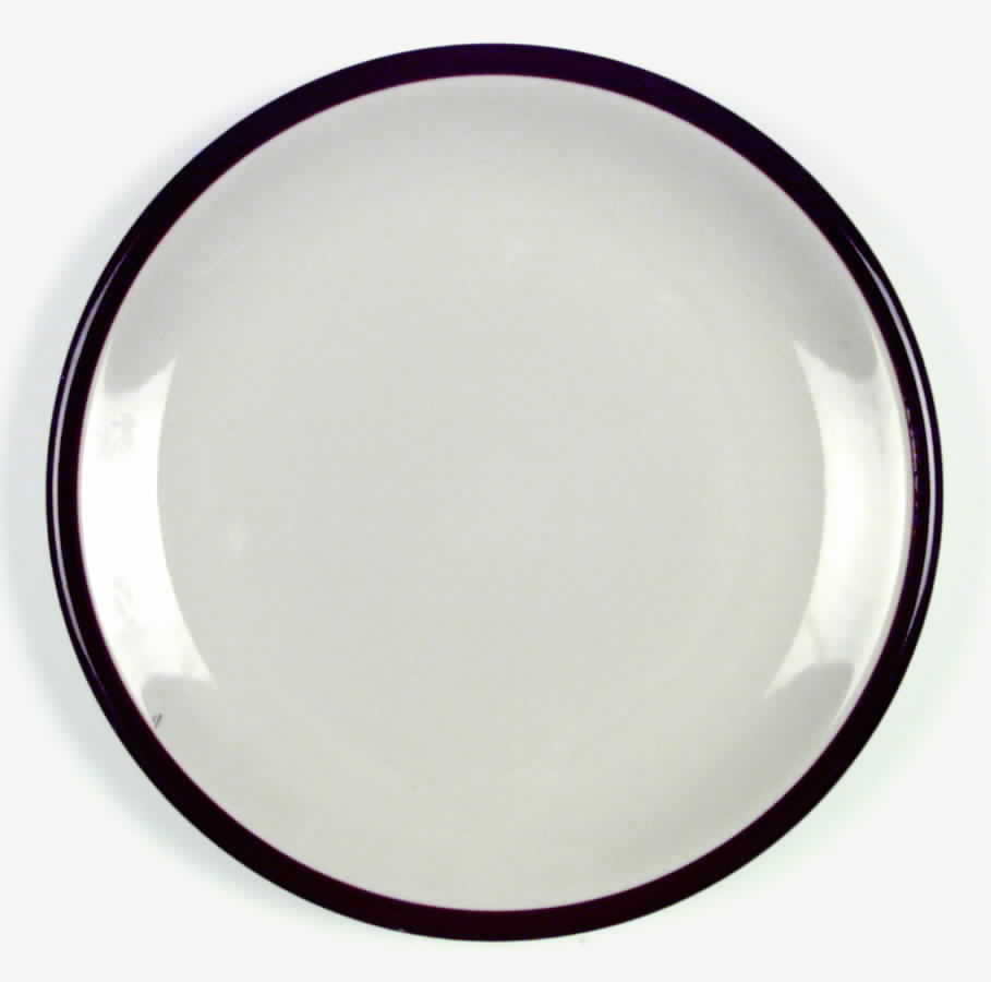 Kitchen Basics Brown (Coupe) Dinner Plate by Tienshan-1