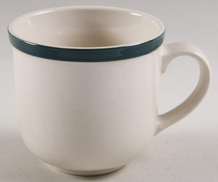 Kitchen Basics Green (Coupe) Mug by Tienshan-1
