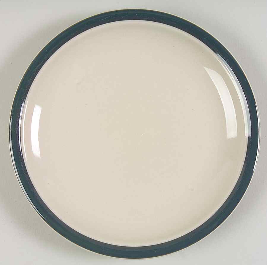 Kitchen Basics Green (Coupe) Salad Plate by Tienshan-1