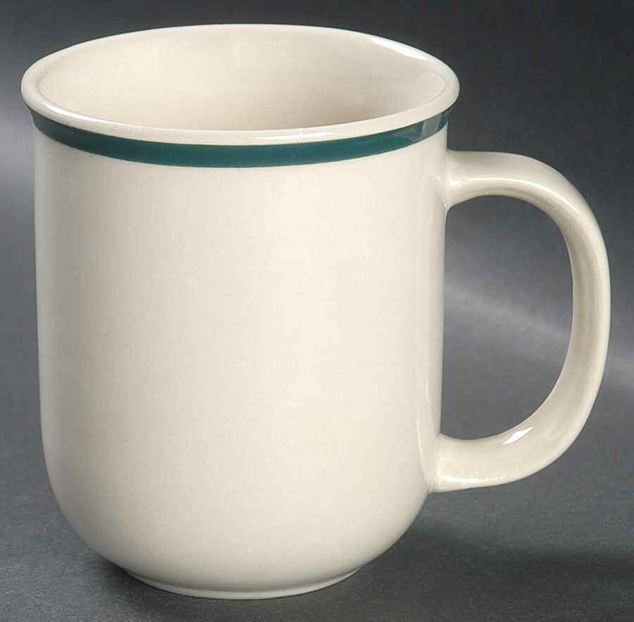 Kitchen Basics Green (Coupe) Mug by Tienshan-1