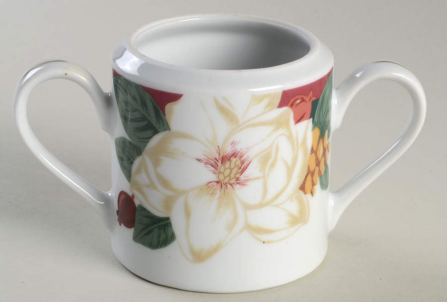 Magnolia Sugar Bowl No Lid by Tienshan-1