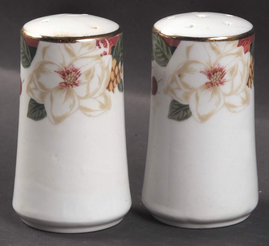 Magnolia Salt & Pepper Set by Tienshan-1
