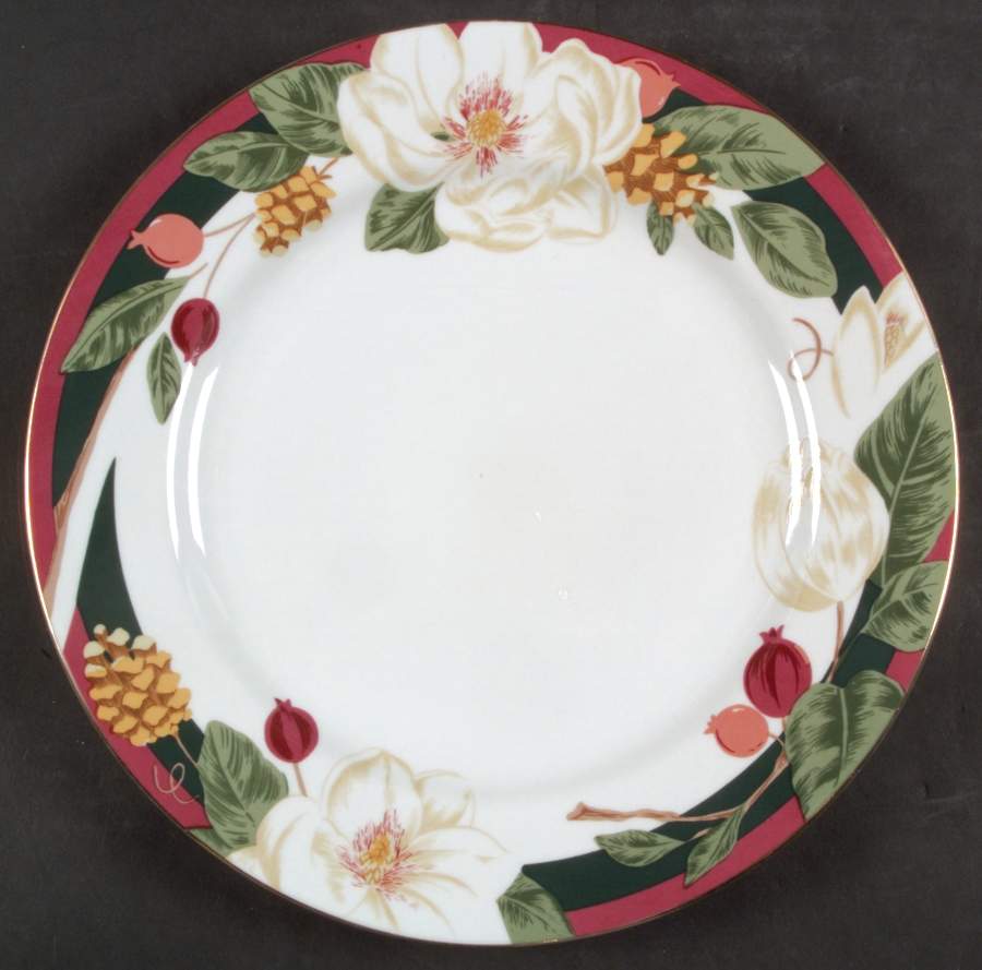 Magnolia Dinner Plate by Tienshan-1