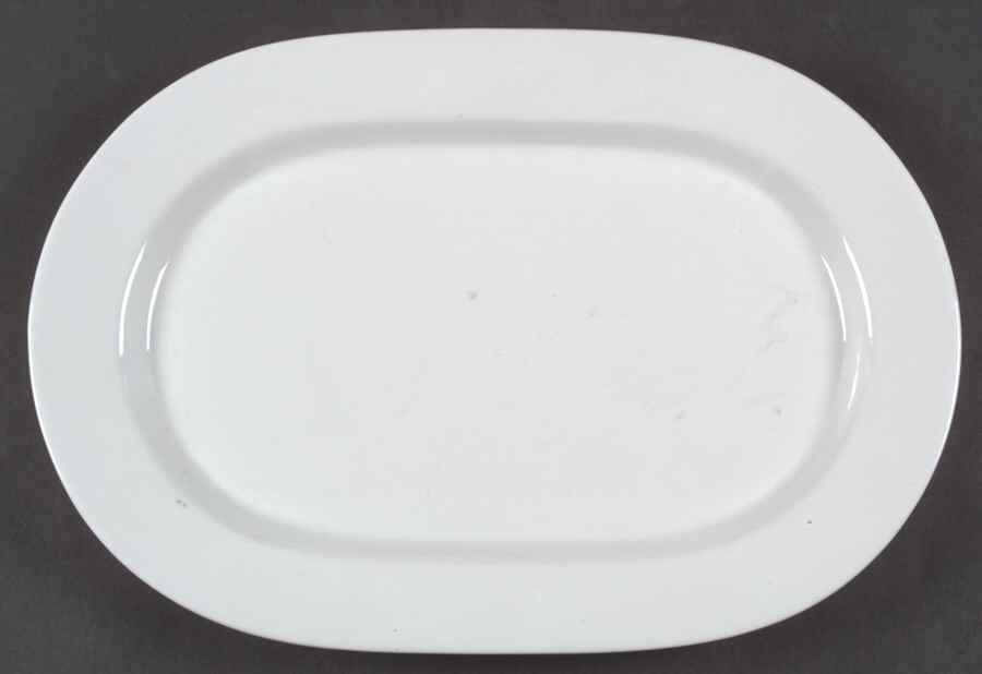 Prelude 14" Oval Serving Platter by Tienshan-1