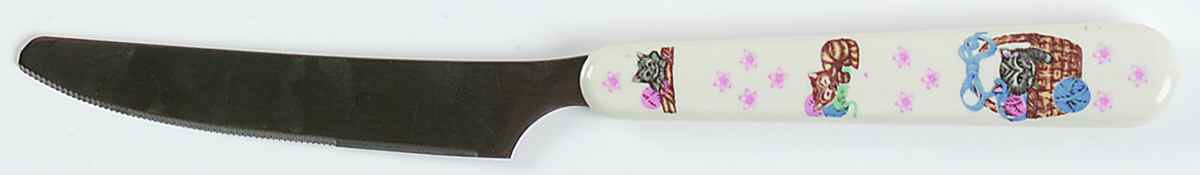 Purrfect Friends Small Dinner Knife by Tienshan-1