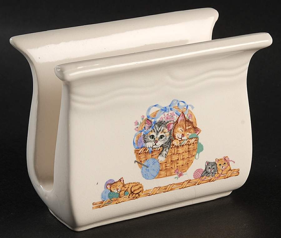 Purrfect Friends Napkin Holder by Tienshan-1