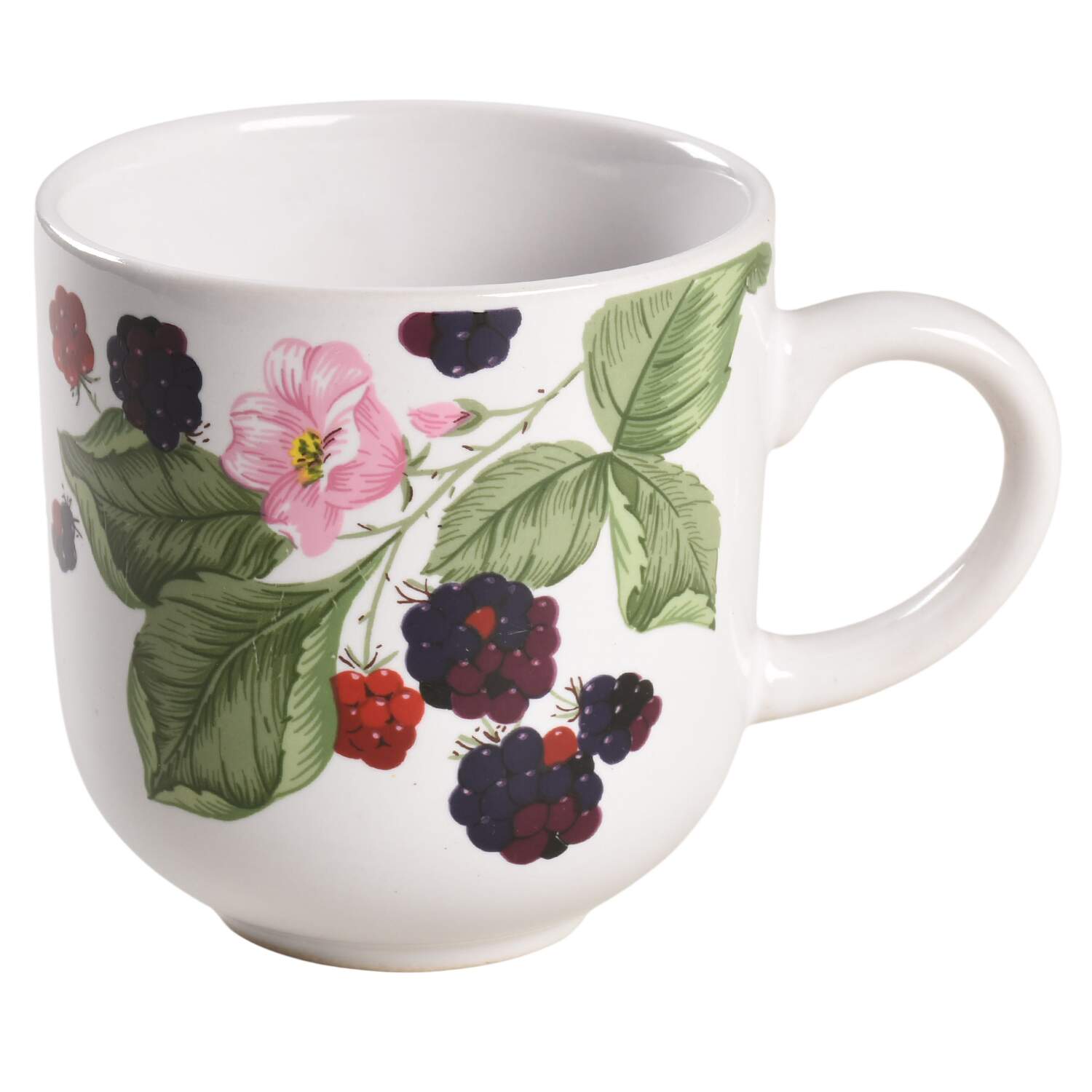 Raspberry Social Flat Cup by Tienshan-1