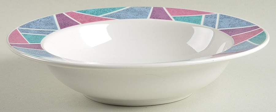 Reflections Rim Soup Bowl by Tienshan-1