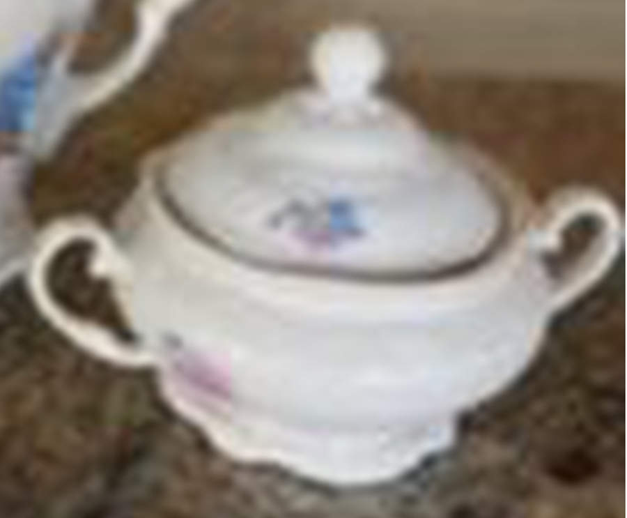 Rhapsody Sugar Bowl & Lid by Tienshan-1