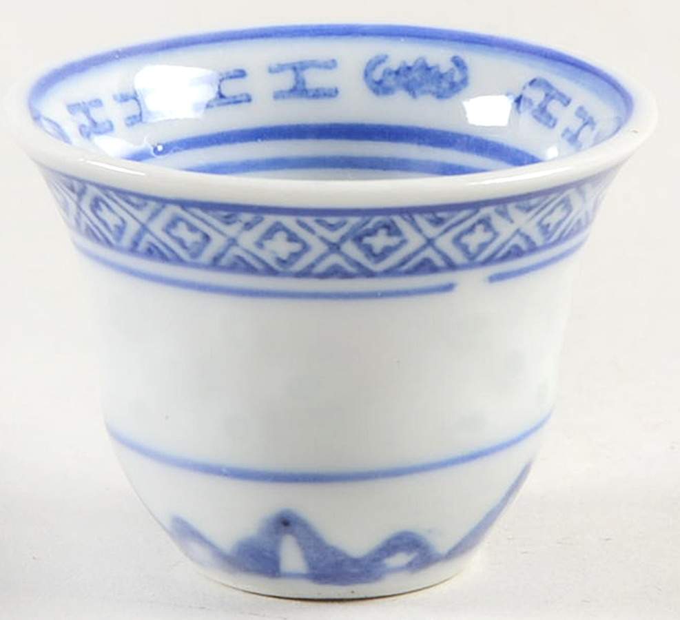 Rice Flower Sake Cup by Tienshan-1