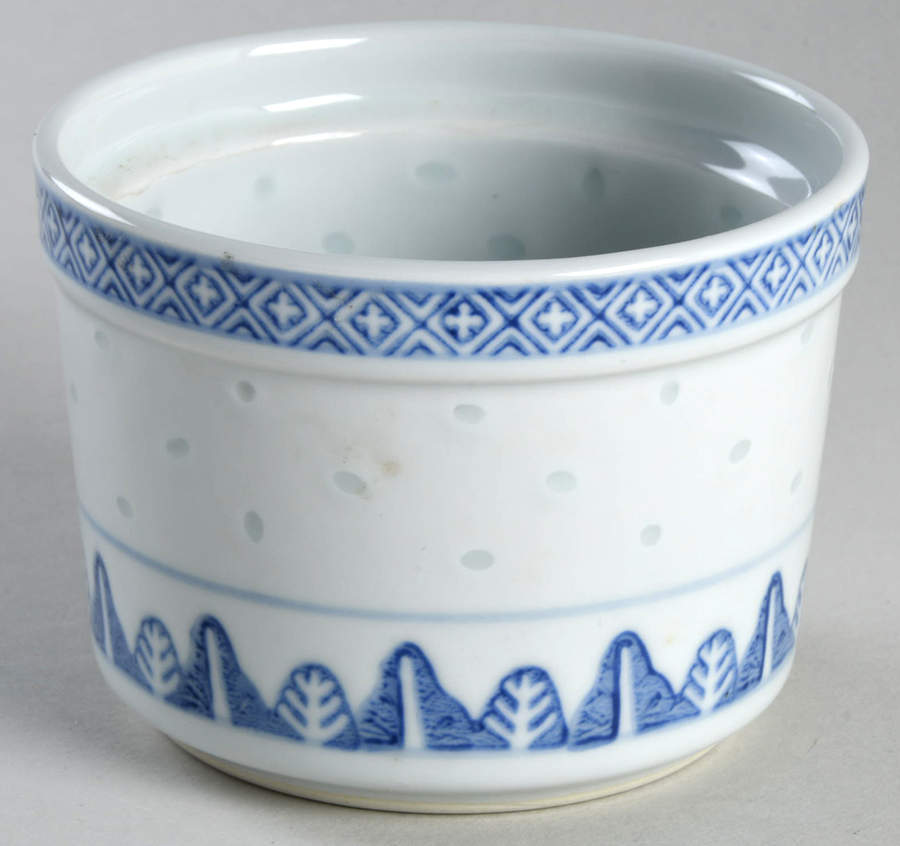Rice Flower Sugar Bowl No Lid by Tienshan-1