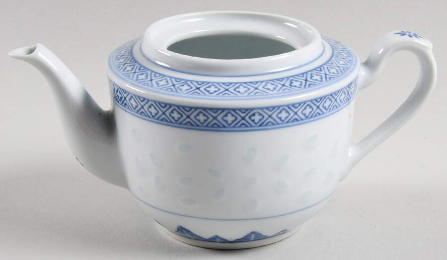 Rice Flower Individual Teapot No Lid by Tienshan-1