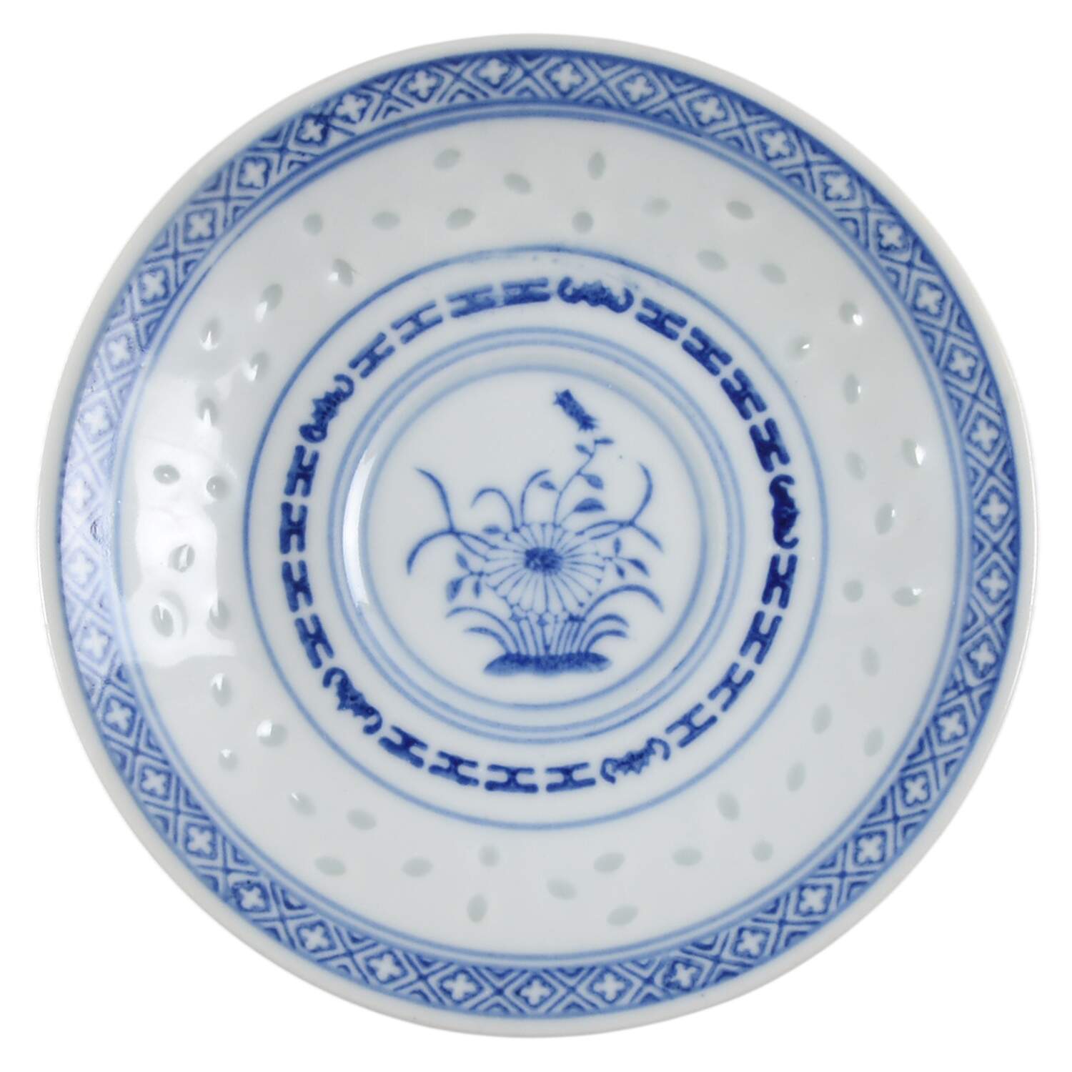 Rice Flower Saucer by Tienshan-1