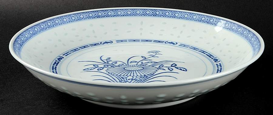 Rice Flower 10" Large Salad Serving Bowl by Tienshan-1