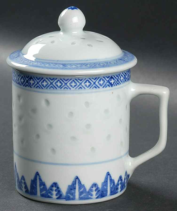 Rice Flower Mug & Lid by Tienshan-1