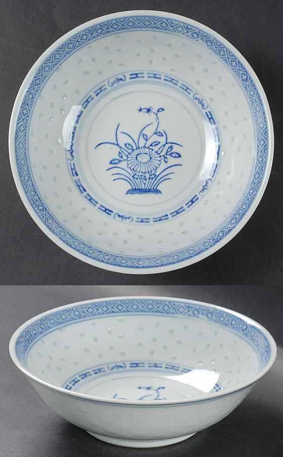 Rice Flower Coupe Soup Bowl by Tienshan-1
