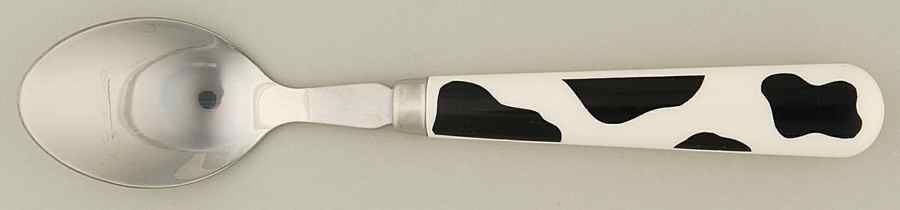 Spotted Cow (White) Teaspoon by Tienshan-1