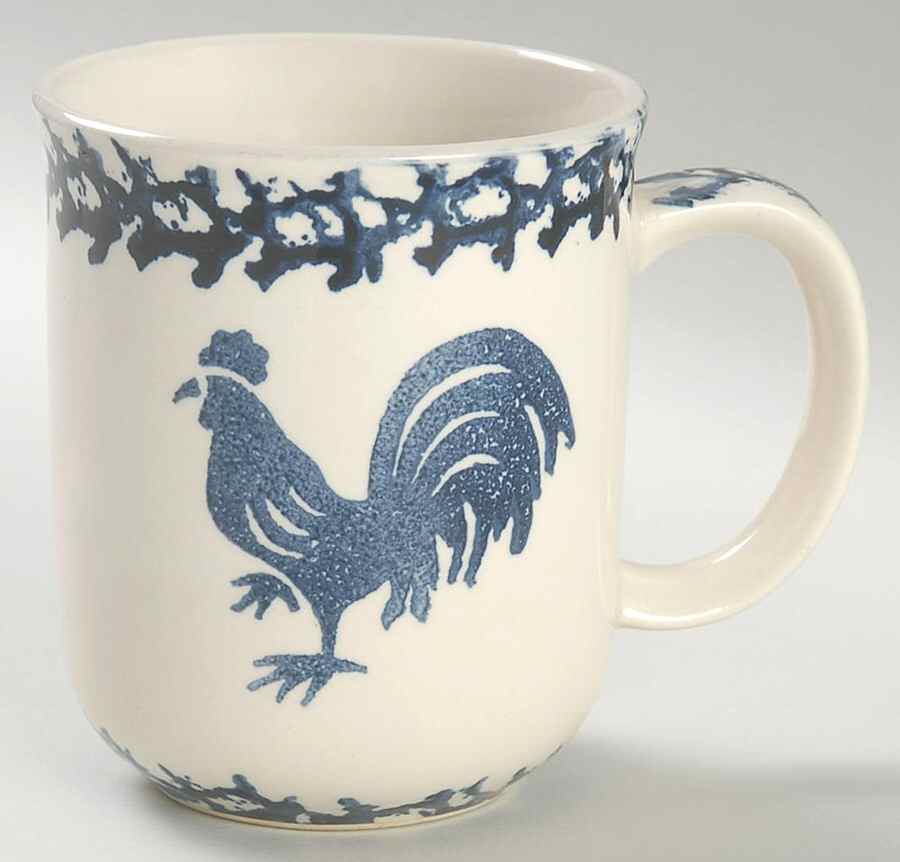 Sponge Blue (Animals or Hearts) Mug by Tienshan-1