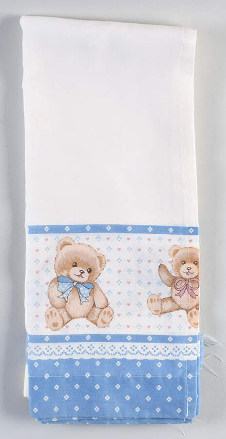 Theodore Bear 58" X 36" Pair Tier Curtain by Tienshan-1