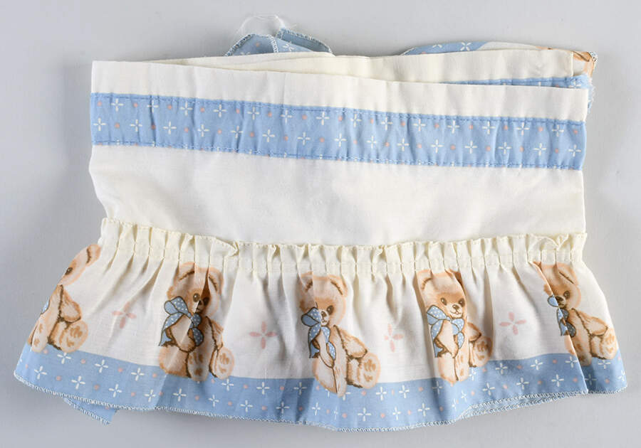 Country Bear 56" X 33" Pair Tier Curtain by Tienshan-1