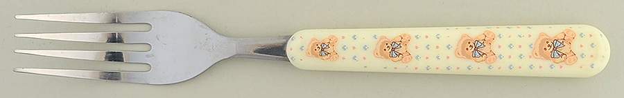 Theodore Bear Dinner Fork (7 1/2" or Larger) by Tienshan-1