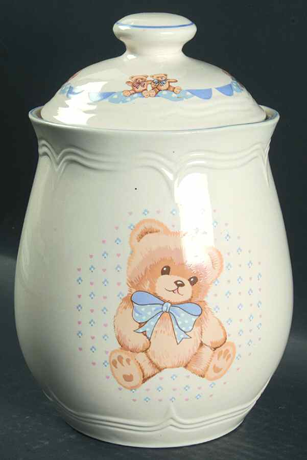 Theodore Bear Large Canister & Lid by Tienshan-1