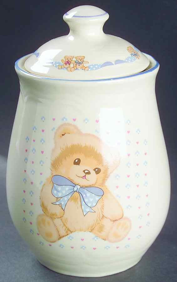 Theodore Bear Medium Canister & Lid by Tienshan-1