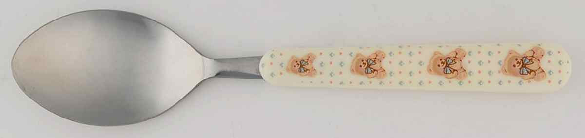 Theodore Bear Place/Oval Soup Spoon by Tienshan-1