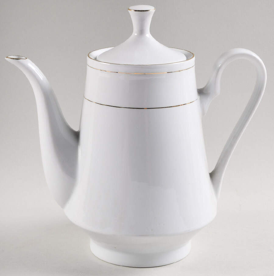 Classic Gold Coffee Pot & Lid by Tienshan-1