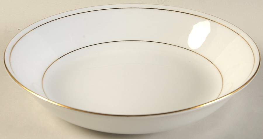 Classic Gold Coupe Soup Bowl by Tienshan-1