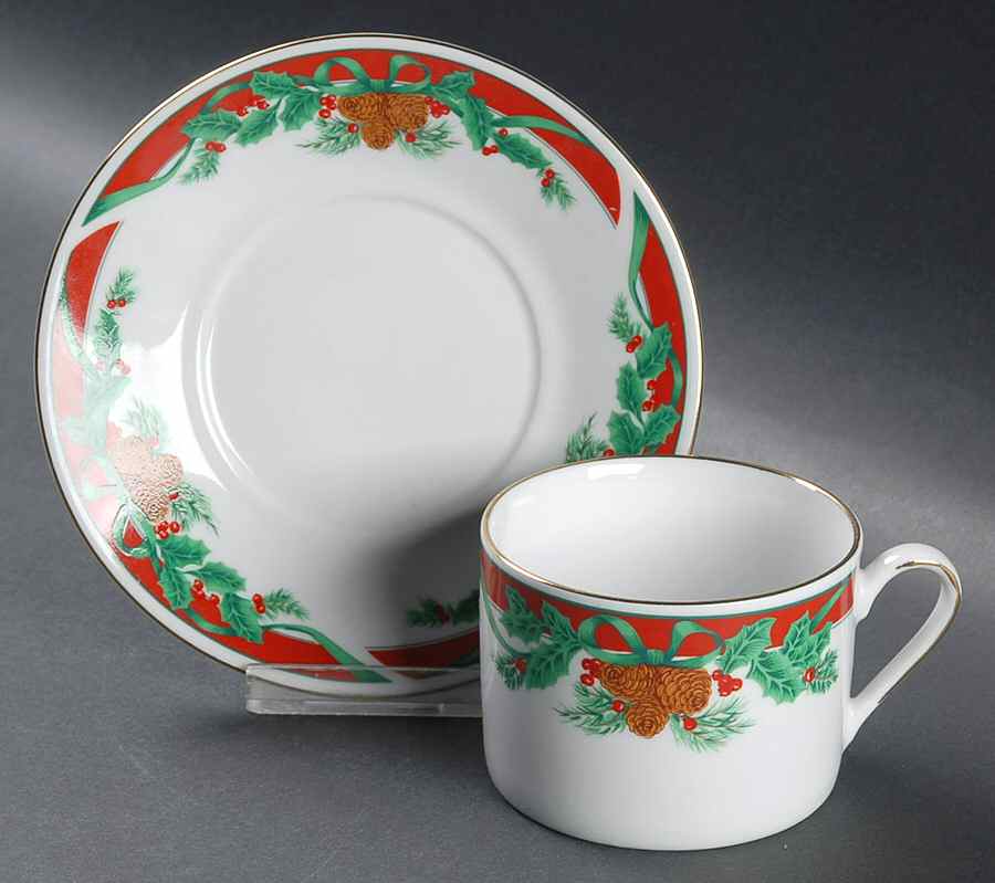 TIE15 Flat Cup & Saucer Set by Tienshan-1