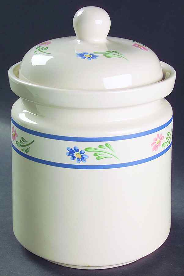 Wild Flowers Extra Large Canister & Lid by Tienshan-1