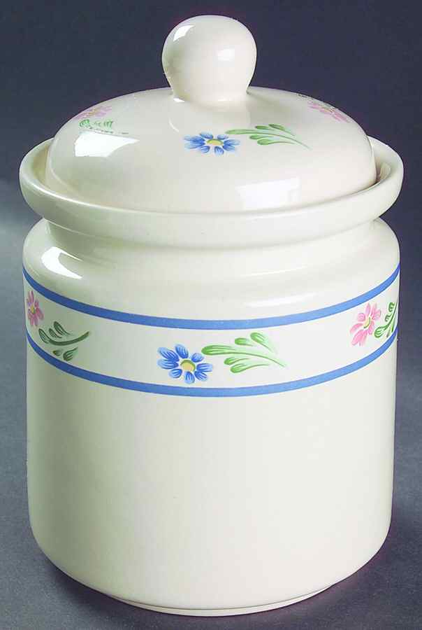 Wild Flowers Large Canister & Lid by Tienshan-1