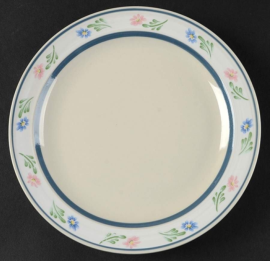 Wild Flowers Salad Plate by Tienshan-1