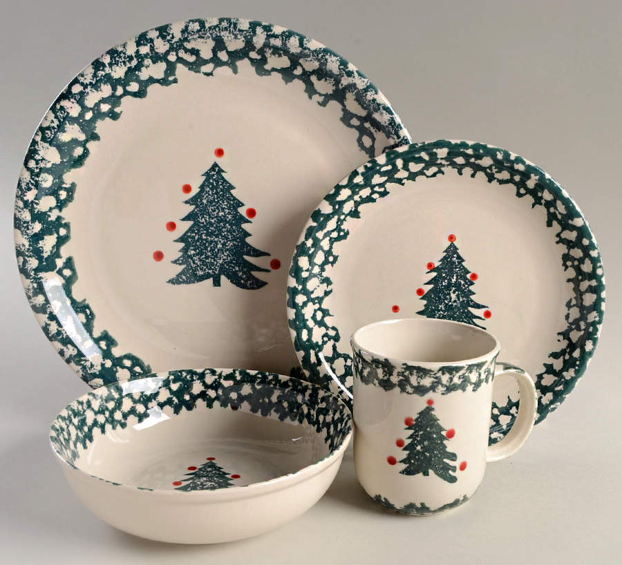 Winter Wonderland 4 Piece Place Setting by Tienshan-1