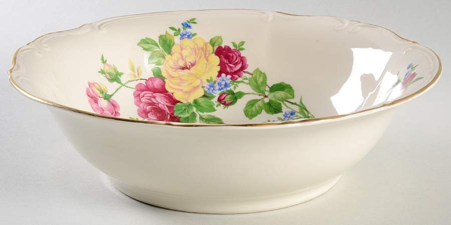 TIL4 10" Round Vegetable Bowl by R S Tillowitz-1