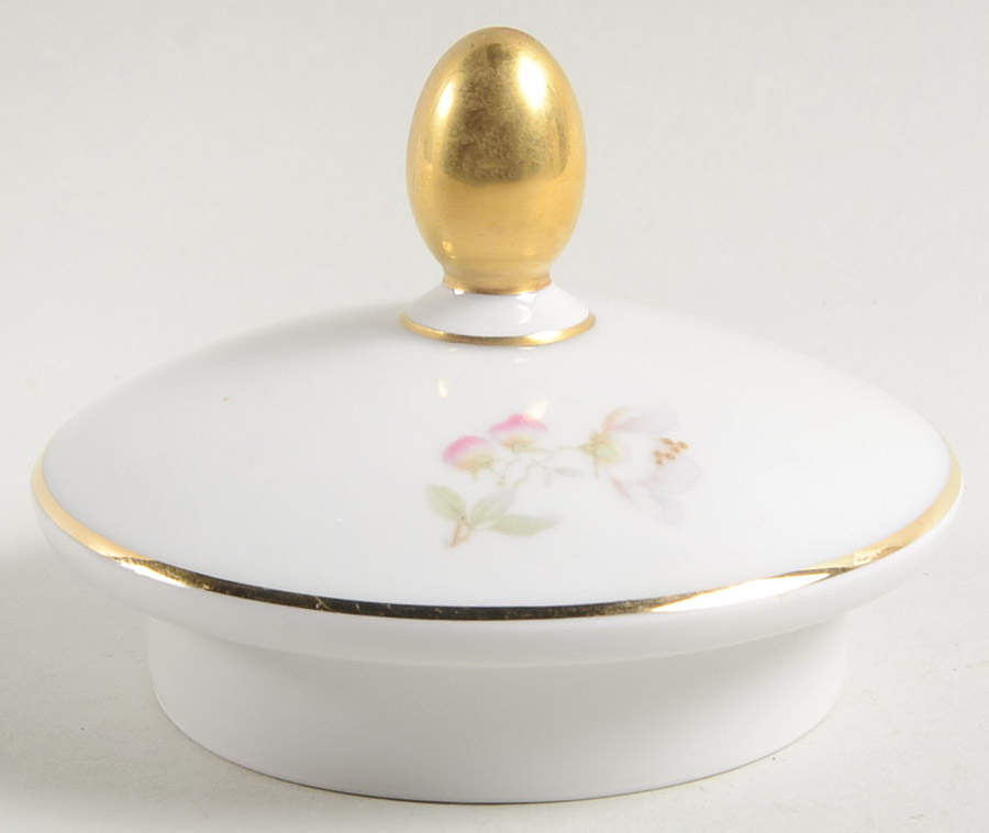 Apple Blossom (White Background) Lid for Coffee Pot by Tirschenreuth-1