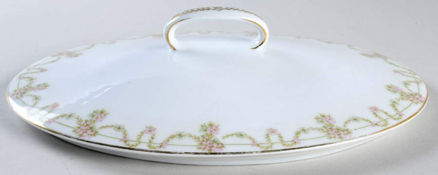 Arbutus Lid for Oval Vegetable by Tirschenreuth-1
